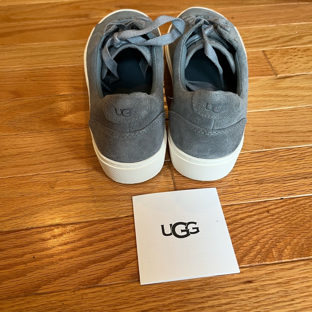 NIB UGG Zilo Geyser (Gray) Sneakers, Size 7.5 NEW - Picture 3 of 5